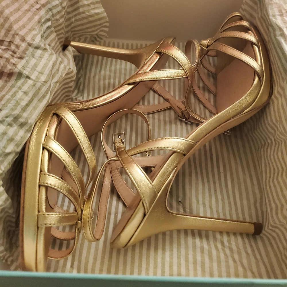 Kate Spade - Florence Heels - Gold